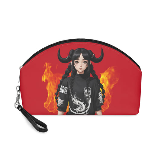 Zodiac Aries Manga Girl Makeup Bag