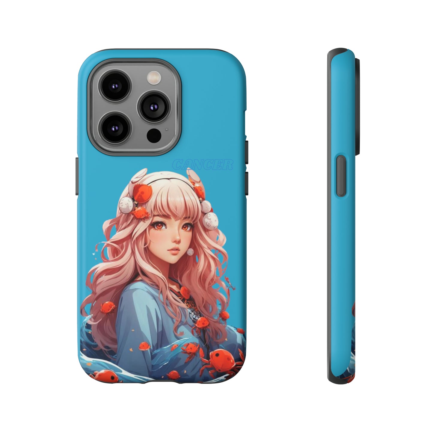 Zodiac Cancer Manga Girl Phone Case