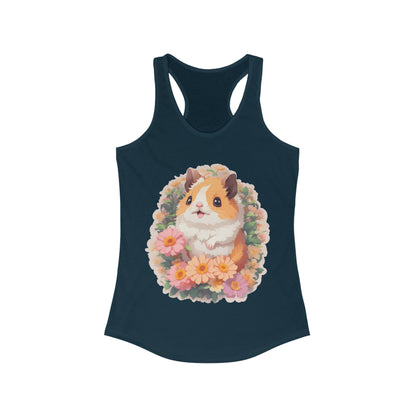 Hamster Sticker Art Tank Top