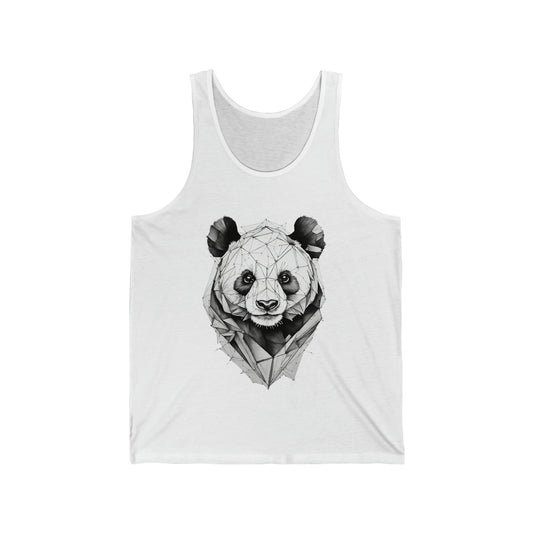 Panda Geometric Tank Top