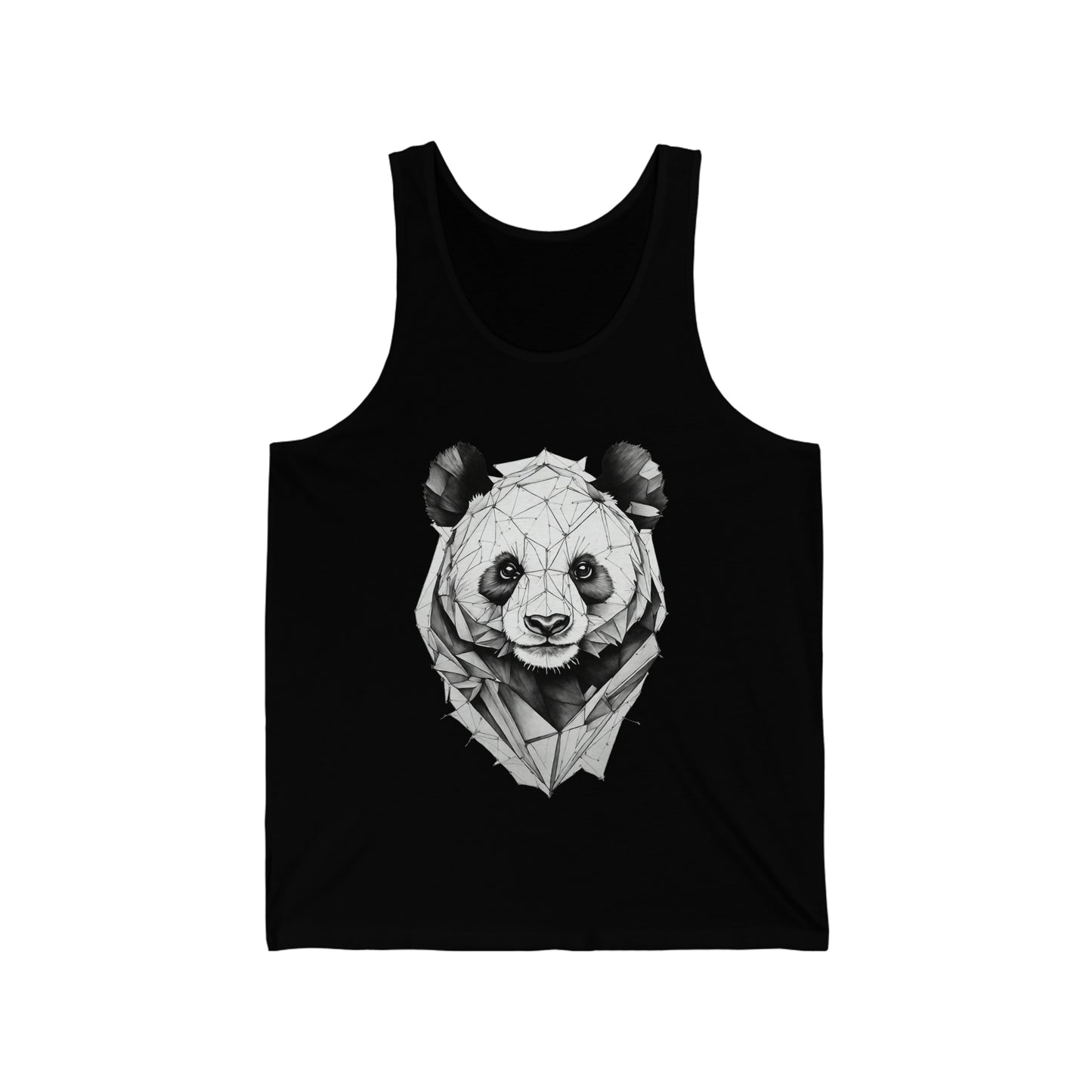 Panda Geometric Tank Top