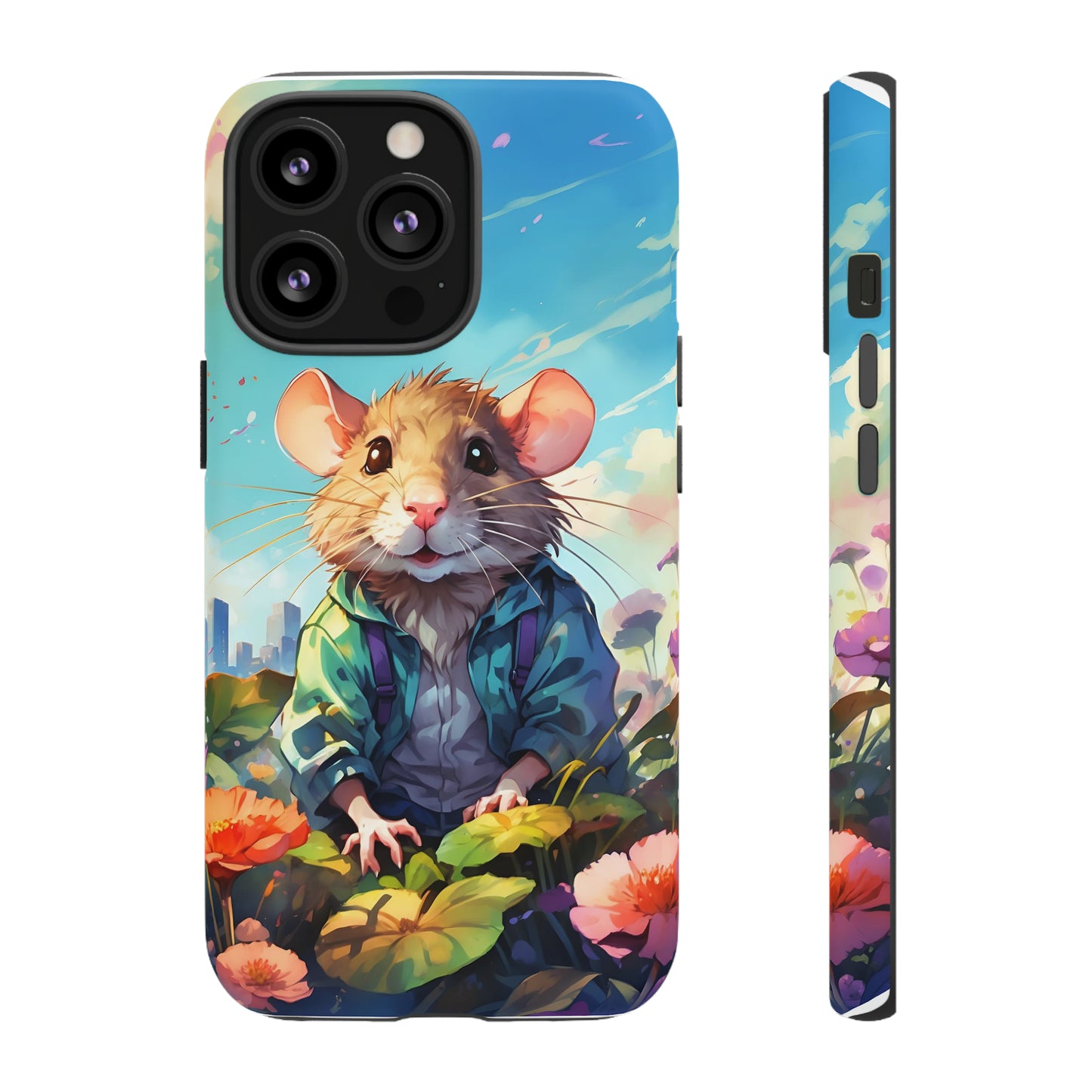 Rat Watercoloring Phone Case