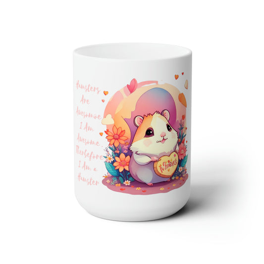 Hamster Awesome Quote Mug