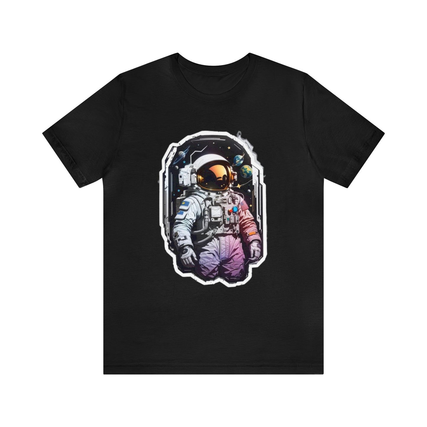 Astronaut Sticker Shirt