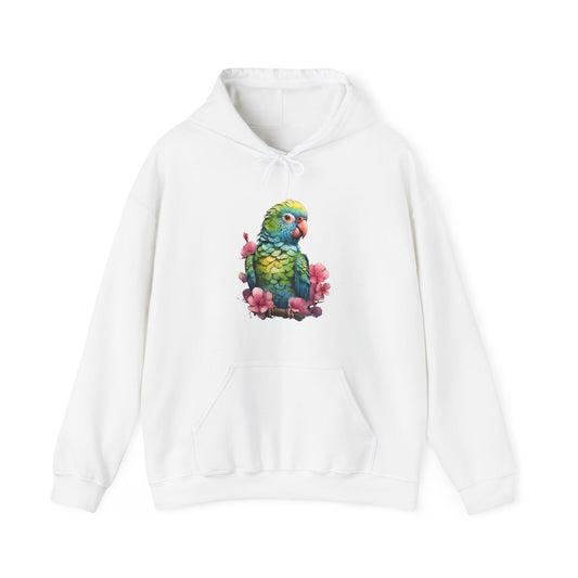 Parakeet Semi Realism Hoodie