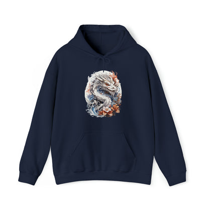 Ryū: Japanese Dragon Watercoloring Hoodie