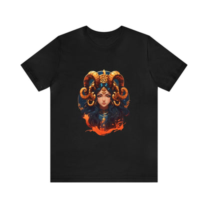 Zodiac Aries Manga Girl Shirt