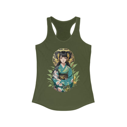 Zodiac Virgo Manga Girl Tank Top