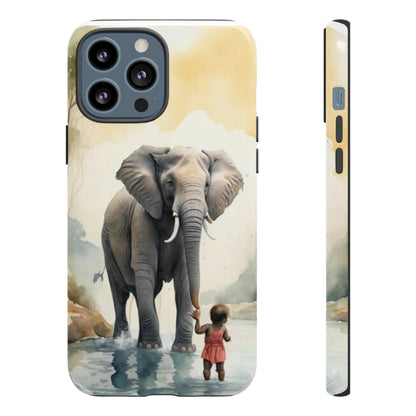 Elephant Watercoloring Phone Case